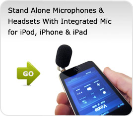 iPod Touch Microphones, iPod Touch Microphone Headsets